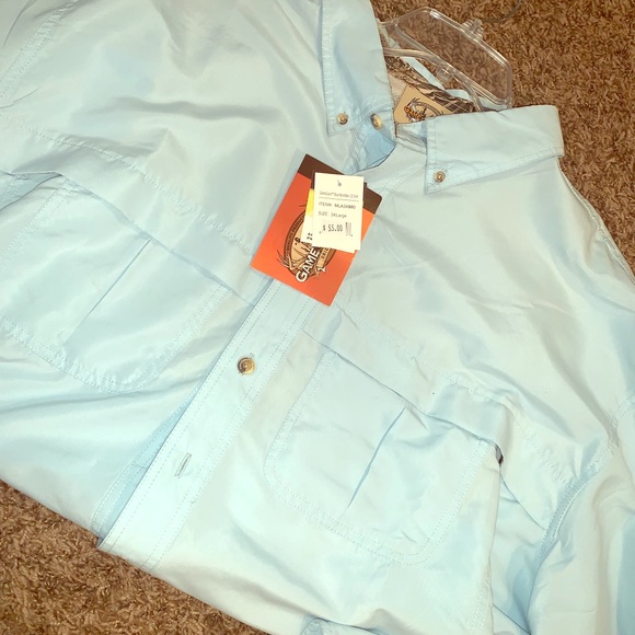Brand new ,3XL Aqua Game Guard long sleeve shirt. - Picture 1 of 3